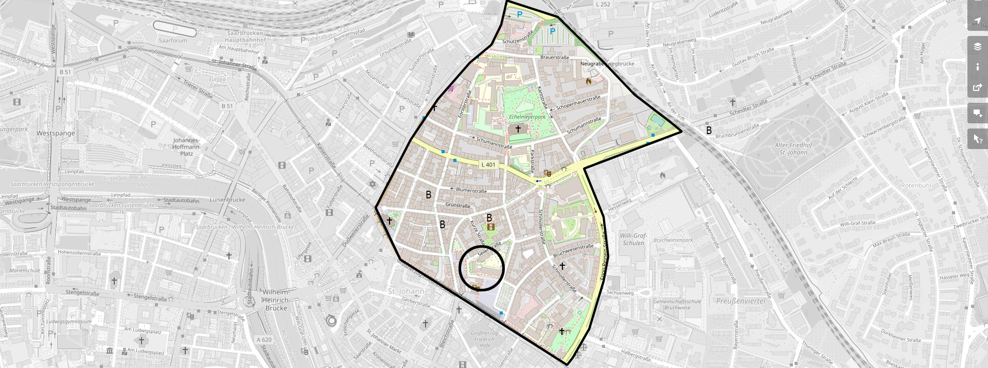 Das Nauwieser Viertel Saarbrücken Saarland - Das Ausgehviertel mit ein paar netten Läden